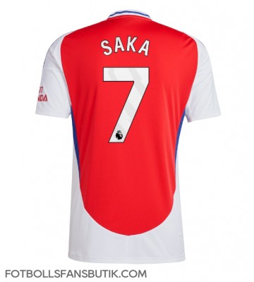 Arsenal Bukayo Saka #7 Replika Hemmatröja 2024-25 Kortärmad